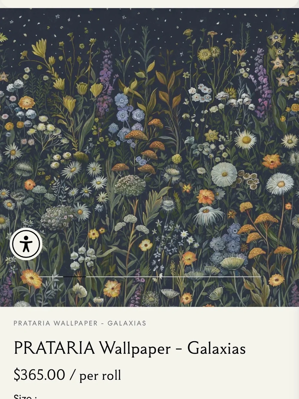 House of Hackney Prataria Wallpaper — navy, green, yellow, orange, white, purple